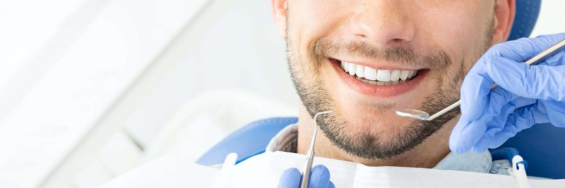 man in the dentist at flowery branch ga